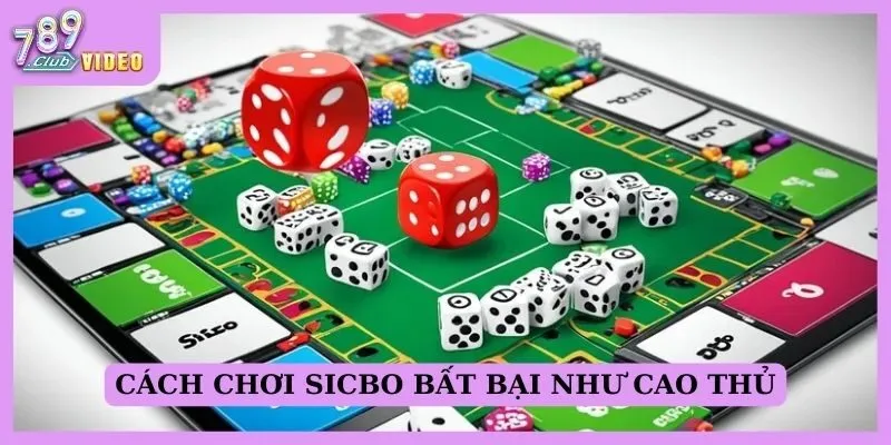 Cách chơi Sicbo bất bại như cao thủ