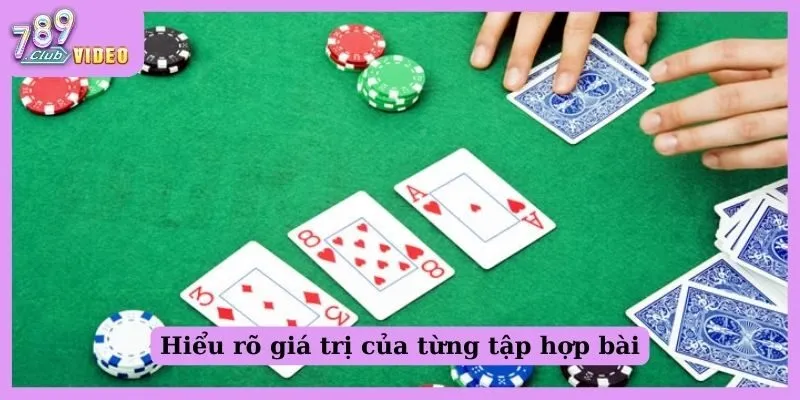 Hiểu rõ giá trị của từng tập hợp bài